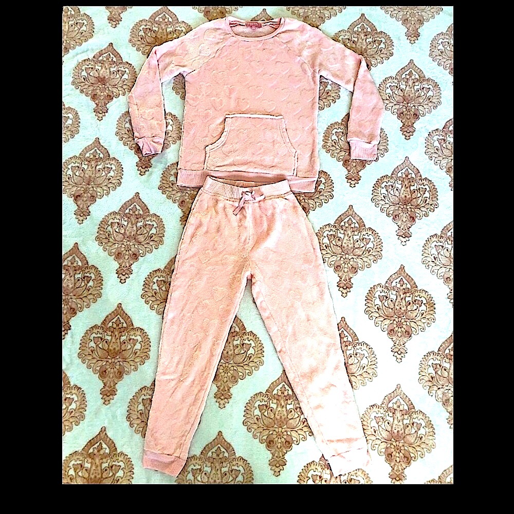 Girl’s Pink Pajama Set